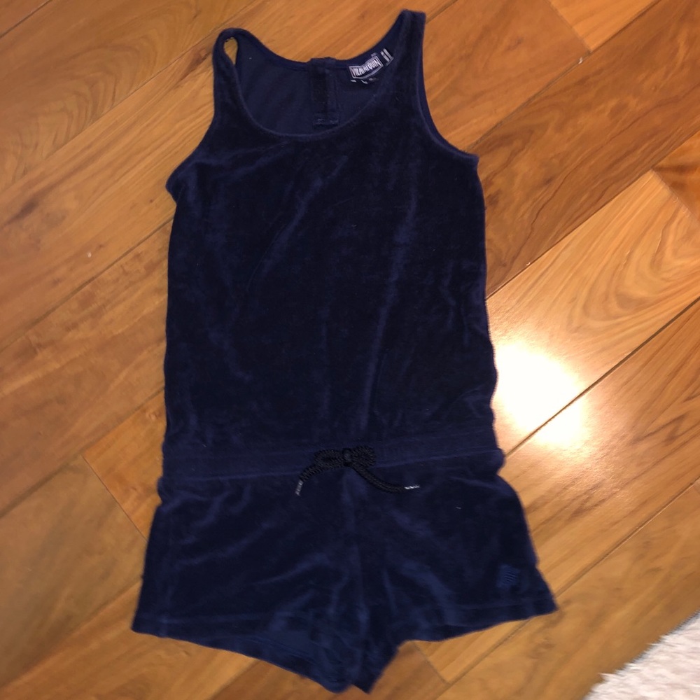 Vilebrequin navy blue girls romper
